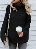 Chicmy-European and American casual women's clothing Cozy and Stylish Pullover Long Sleeve Sweater