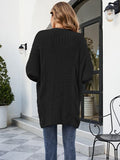 Chicmy-European and American casual women's clothing Loose And Cozy V Neck Cable Knit Sweater