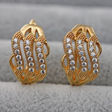 Chicmy-Women Trendy Fashion Jewelry Zircon Earrings