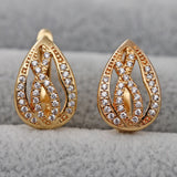 Chicmy-Women Trendy Fashion Jewelry Zircon Earrings