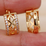 Chicmy-Women Trendy Fashion Jewelry Zircon Earrings