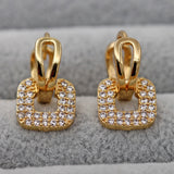 Chicmy-Women Trendy Fashion Jewelry Zircon Earrings