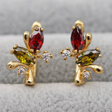 Chicmy-Women Trendy Fashion Jewelry Zircon Earrings