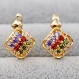 Chicmy-Women Trendy Fashion Jewelry Zircon Earrings