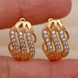 Chicmy-Women Trendy Fashion Jewelry Zircon Earrings