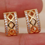 Chicmy-Women Trendy Fashion Jewelry Zircon Earrings