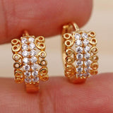 Chicmy-Women Trendy Fashion Jewelry Zircon Earrings