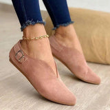 Christmas Gift Chicmy Pointed Toe Suede Women Flats Shoes Woman Sneakers Summer Fashion Sweet Flat Casual Shoes Women Zapatos Mujer Plus