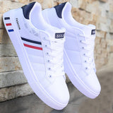 ChicMy-Fall Outfits Christmas Gift  White Vulcanized Sneakers Boys Cheap Flat Comfortable Shoes Men Autumn Spring Fashion Sneakers