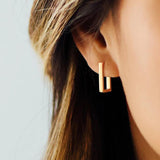 Chicmy-Square Geometric Rectangle Hoop Earrings