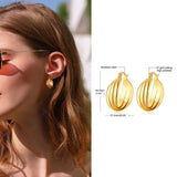 Chicmy-Square Geometric Rectangle Hoop Earrings