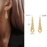 Chicmy-Square Geometric Rectangle Hoop Earrings