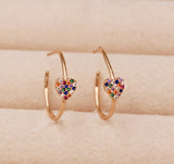 Chicmy-Women Trendy Fashion Jewelry Zircon Earrings