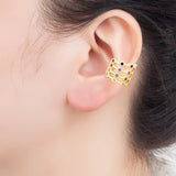 Chicmy-No Piercing Earrings Rhinestone Dangle CZ Cuff Earrings