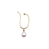 Chicmy-Minimalist Simulated Round Small Pearl Ear Cuff Earrings For Women